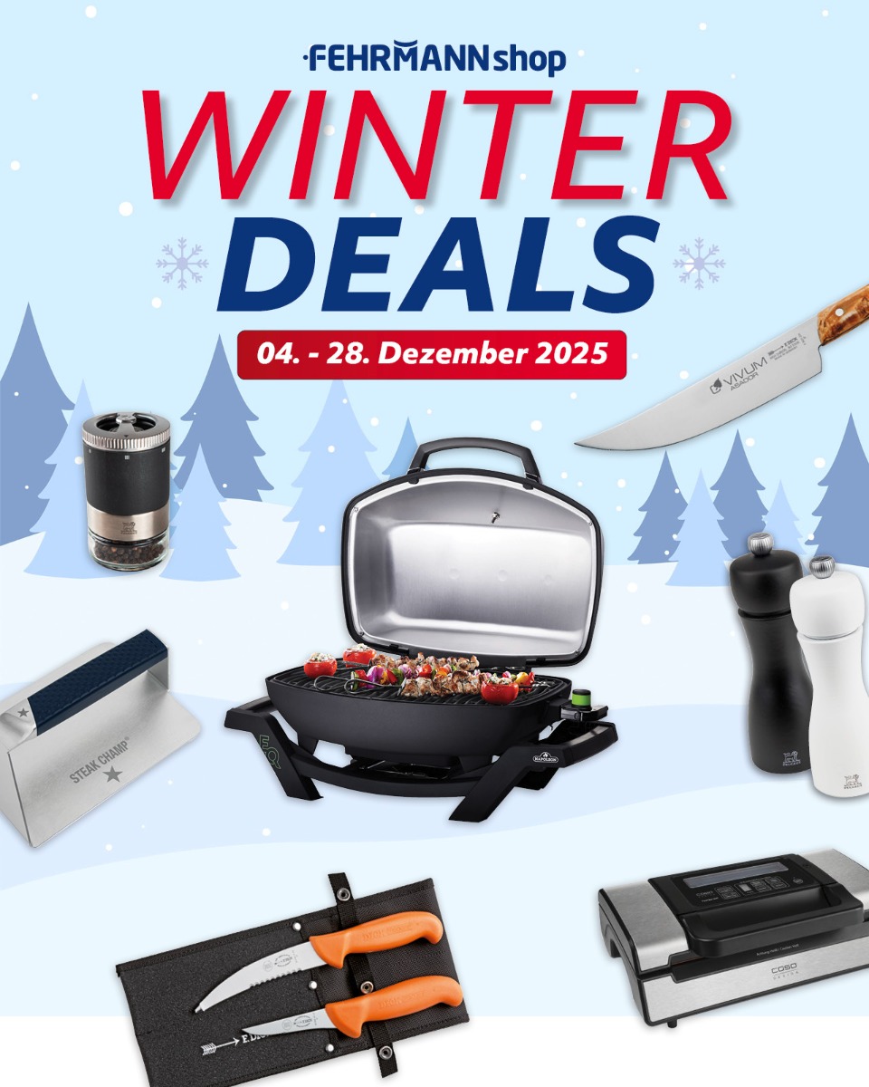 FEHRMANNshop Winter Deals 04. - 28. Dezember 2025